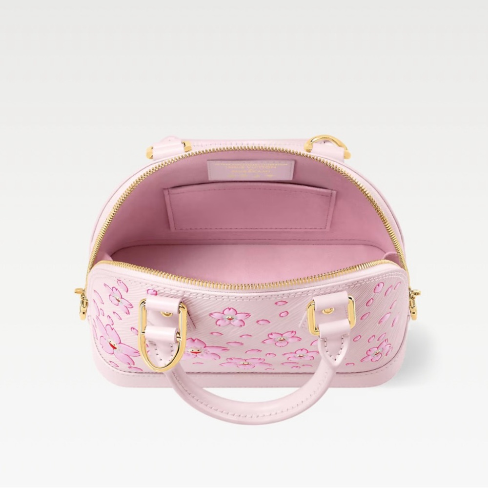 Sold-Louis Vuitton Murakami Cherry Blossom Alma BB - Picture 3 of 5